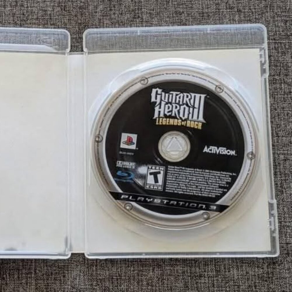 **3/$16 SALE - Guitar Hero III: Legends of Rock PS3 [PlayStation 3]